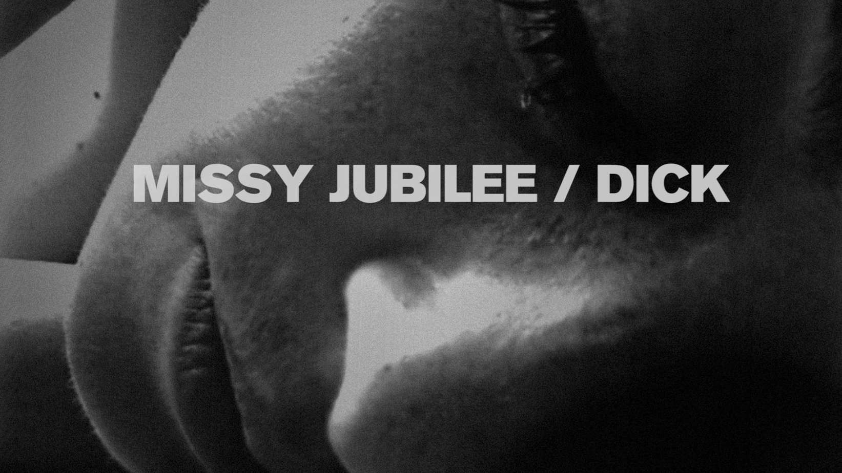 Missy Jubilee 121 DICK film release poster