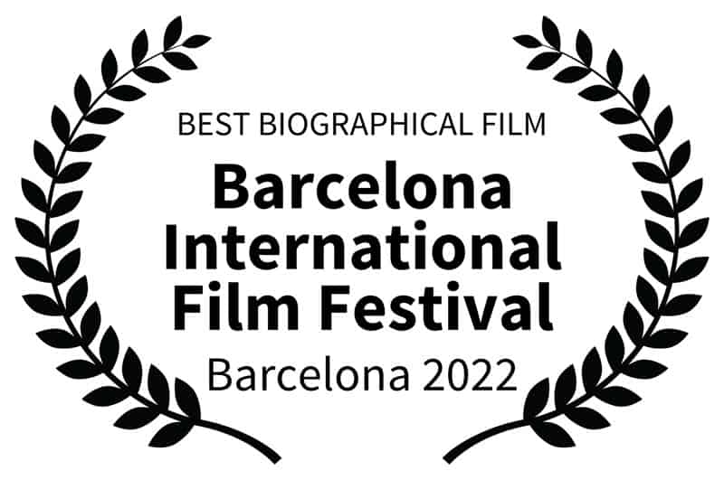 Film festival award Missy Jubilee The Future Sex Love Art Projekt BEST BIOGRAPHICAL FILM Barcelona International Film Festival Barcelona 2022