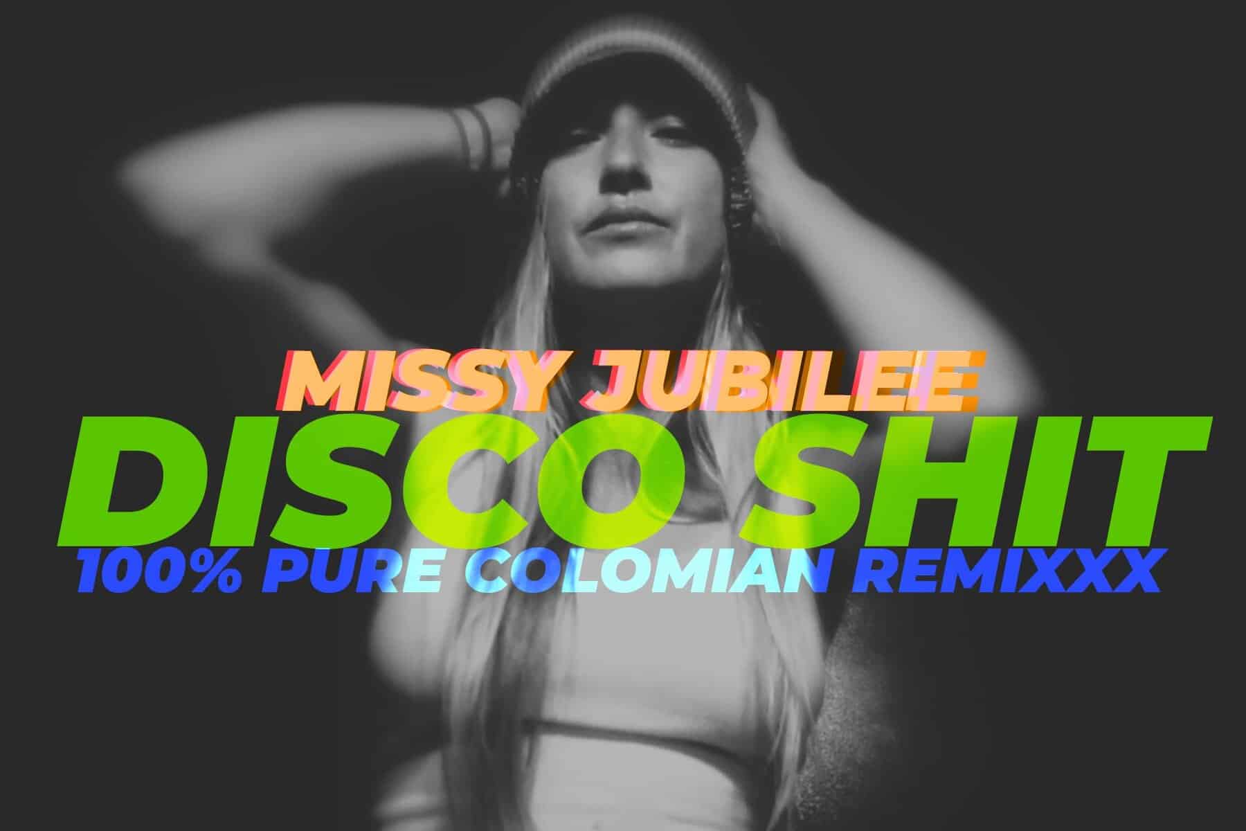 Film release poster Missy Jubilee 064 DISCO SHIT