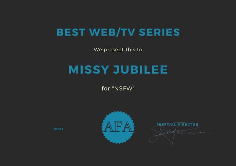 Missy Jubilee The Future Sex Love Art Projekt Best Web Series Art Film Awards