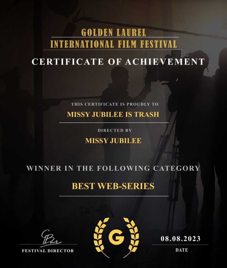 Best Web Series Golden Laurel International Film Festival Los Angeles 2023