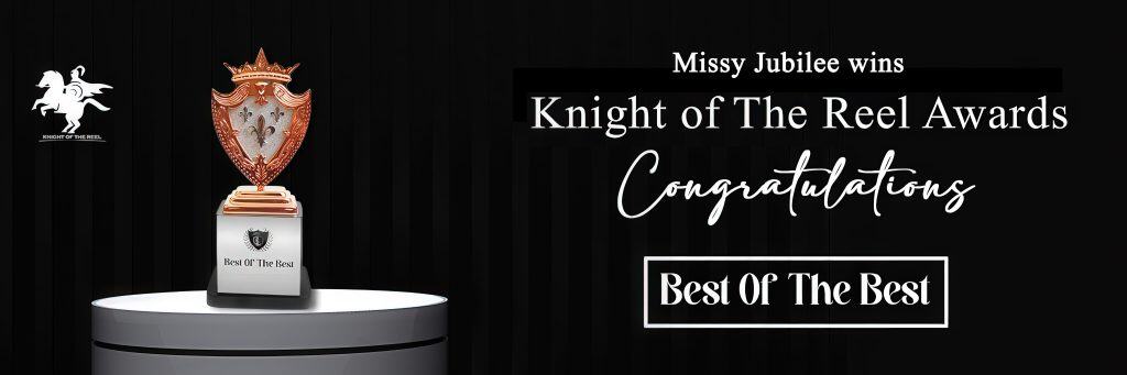 Missy Jubilee wins Knight of the Reel Best of the Best